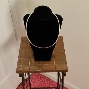 JOAN RIVERS VINTAGE STERLING TONE CHOKER